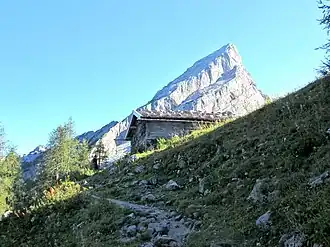 Schwabenkaser mit Kleinem Watzmann (Watzmannfrau)