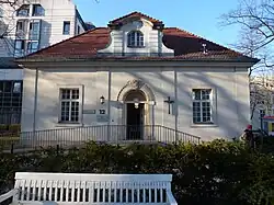 Pavillonbau in der Mittelallee