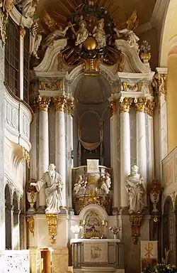 Altar der barocken Schlosskapelle von 1738/41