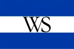 Flagge des Ortes Weesp