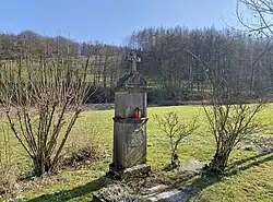 Baudenkmal Fußfall Klespe (1757)