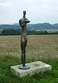 Ecce me - da bin ich, 2002, Bronze, Wege zur Kunst in Straßdorf