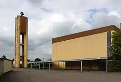 Wehrden, katholische Kirche St. Hedwig