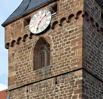 Turmabschnitt mit Schießscharten (2014)