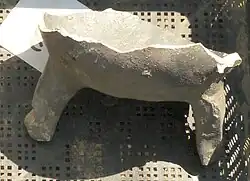 Unterer Teil eines Grapens