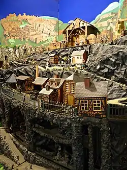 Weihnachtsberg im Erzgebirgsmuseum Annaberg-Buchholz