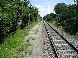 Ehemalige Haltestelle Weikendorf