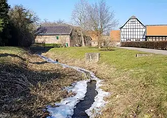 Der Mühlgraben am Gut Kühlseggen