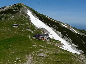 Der Obere Rißkopf mit Weilheimer Hütte
