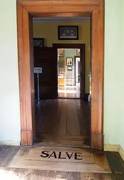 Eintritt in den Wohnbereich