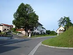 Der Ortsausgang Richtung Eltmann/Trossenfurt