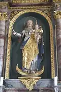 Linker Seitenaltar mit der Patrona Bavariae