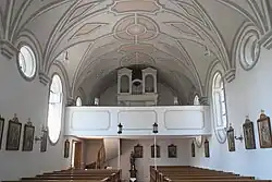 Innenraum, Blick zur Empore