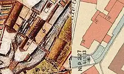 Kleine Werdmühle (linkes Kanalufer)