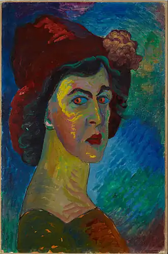 Selbstbildnis I (Marianne von Werefkin)