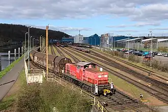 Burbach, Werkbahnhof (März 2025)