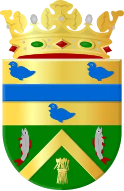 Wappen des Ortes Werkendam