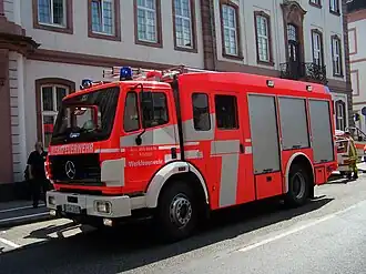 Hilfeleistungstanklöschfahrzeug HTLF der Werkfeuerwehr
