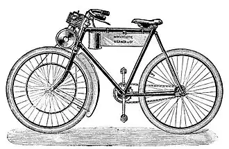 Werner Motocyclette 0.75 CV (1898)