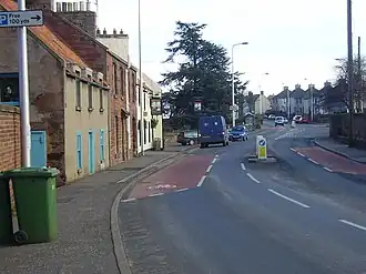 Hauptstraße von West Barns