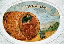 Relicturo satis (Dem, der alles zurücklässt, ist es genug)