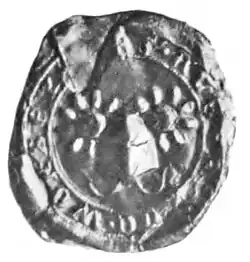 Albert von Proise siegelt 1336 „de Worbez“