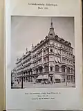 Wohn- und Geschäftshaus in Berlin, Kaiser-Wilhelm-Str. 11, Erbaut 1885/86, Architekten: Ende & Böckmann in Berlin. Architektonische Bilderbogen, Blatt 200.