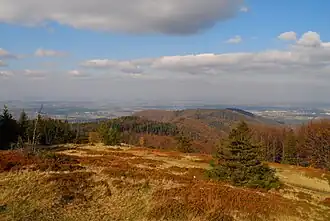 Blick vom Gipfelbereich