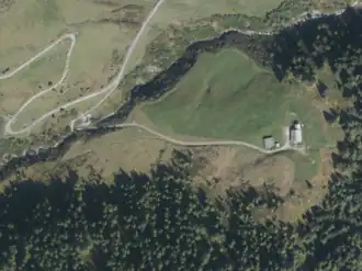 Wiedner Alm aus der Vogelperspektive