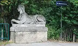 Sphinx beim Maria-Theresia-Tor