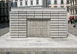 Mahnmal für die österreichischen jüdischen Opfer der Schoah, Wien, 2000