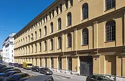 Front der ehem. Maschinenfabrik Hoerde zur Castellezgasse