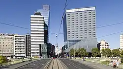 Die Taborstraße ab Nr. 1, Kreuzung Obere Donaustraße