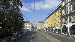 Vor der Spitalgasse / Nussdorfer Straße