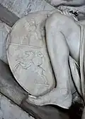 Wappen auf dem Kenotaph von Maria Christina in Wien