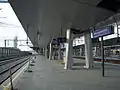 Bahnsteige 11 und 12 im November 2012