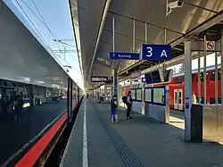 Neuer Bahnsteig