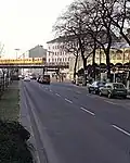 Nördliches Ende der Wiener Straße