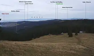 Blick von der Rusinowa Polana