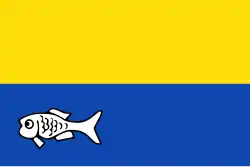 Flagge des Ortes Wierum