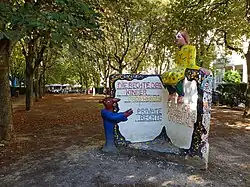 Kinderrechte-Denkmal am Platz der Kinderrechte