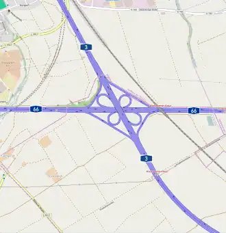 Übersichtskarte Wiesbadener Kreuz