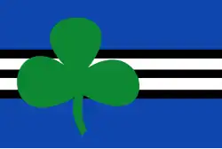 Flagge des Ortes Wijdewormer