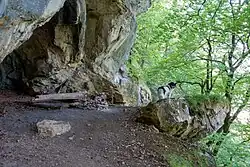 Badlhöhle, oberer Eingang