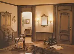 Dielen-Innenausbau und Einzelmöbel Aachen-Lütticher Barock, ab 1975