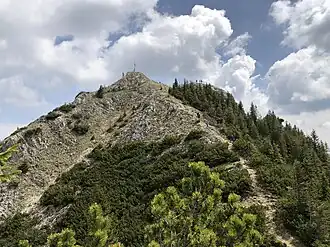 Wildalpjoch von Westen aus gesehen