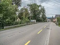 H 26 über den Aabach in Niederlenz