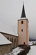 Die Kirche in Oberbach