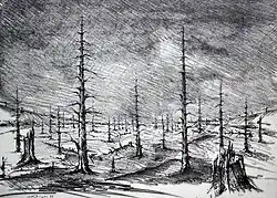 ohne Titel, Zink-Lithographie, 1985