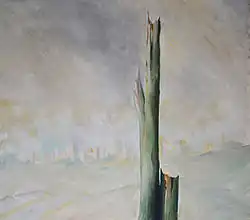 ohne Titel, Gemälde, Öl auf Leinwand, 80 × 70 cm, ca. 1990/91